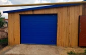 Секционные ворота Синие DoorHan RSD02